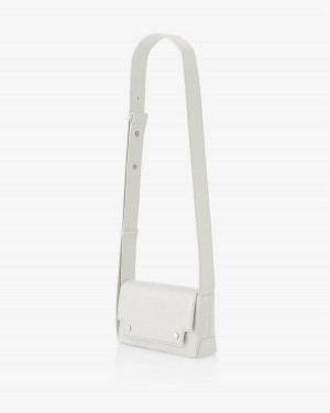 Geanta Crossbody Find Kapoor Marc Bag 18 Crinkled Tote Dama Albi | RBV1388LV