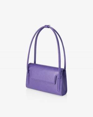 Geanta De Umar Find Kapoor Marty Bag 26 Crinkled Tote Dama Violet | WAO6423FW