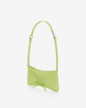 Geanta De Umar Find Kapoor Ribbon Tie Tote Dama Verzi | MTL7758FZ