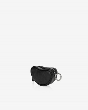 Pouches Find Kapoor Heart Mini Tote Dama Negrii | HWR1045OX