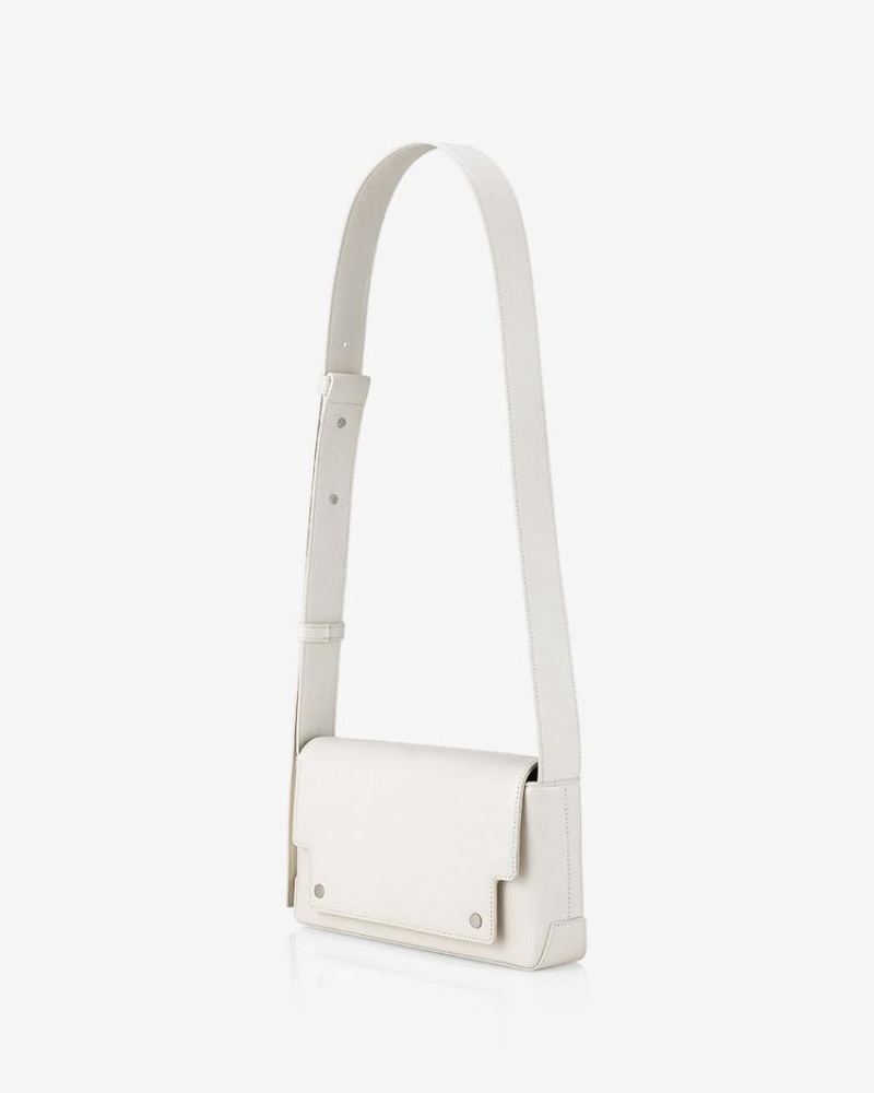 Geanta Crossbody Find Kapoor Marc Bag 26 Crinkled Tote Dama Albi | CEB1414KB