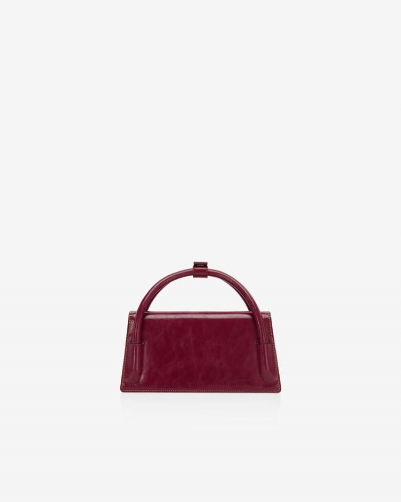 Geanta Crossbody Find Kapoor Marty Wedge Bag 22 Crinkled Tote Dama Galbeni Violet | KHJ7958DB