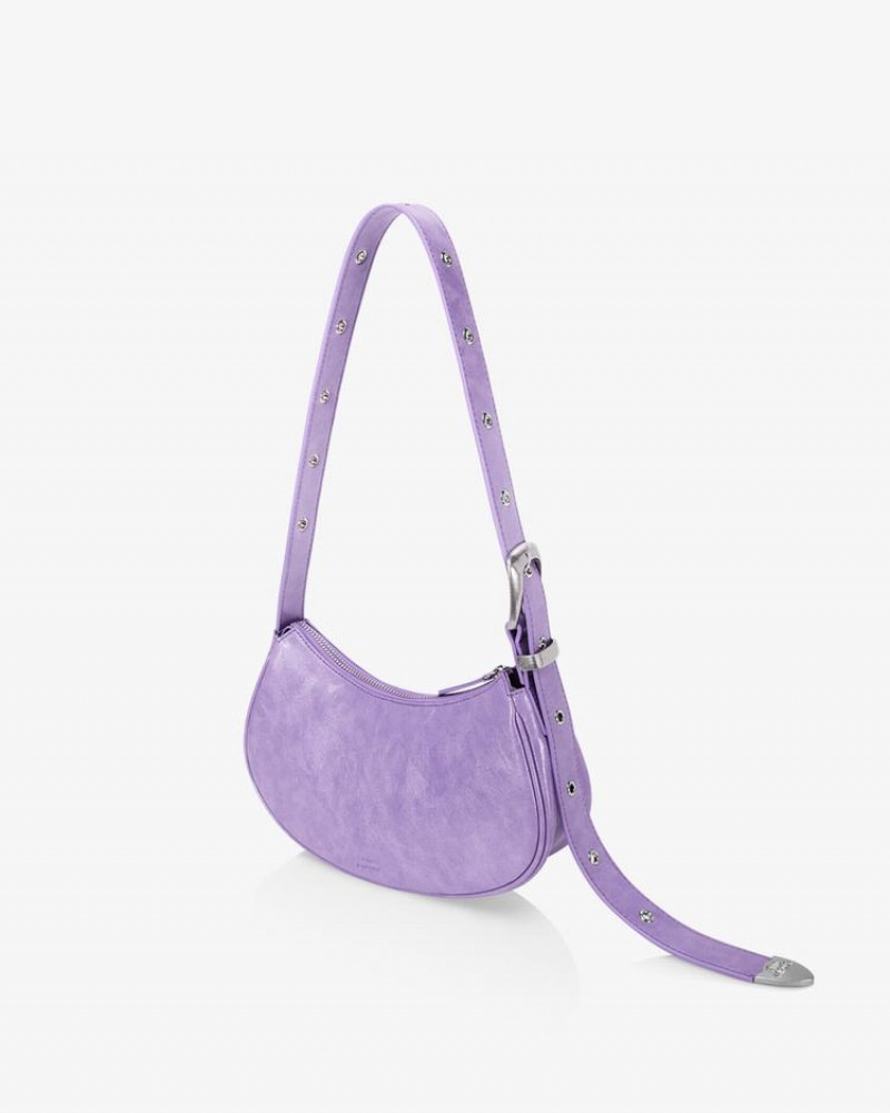 Geanta De Umar Find Kapoor Belty Bag 25 Crinkled Tote Dama Violet | KGF4183TJ