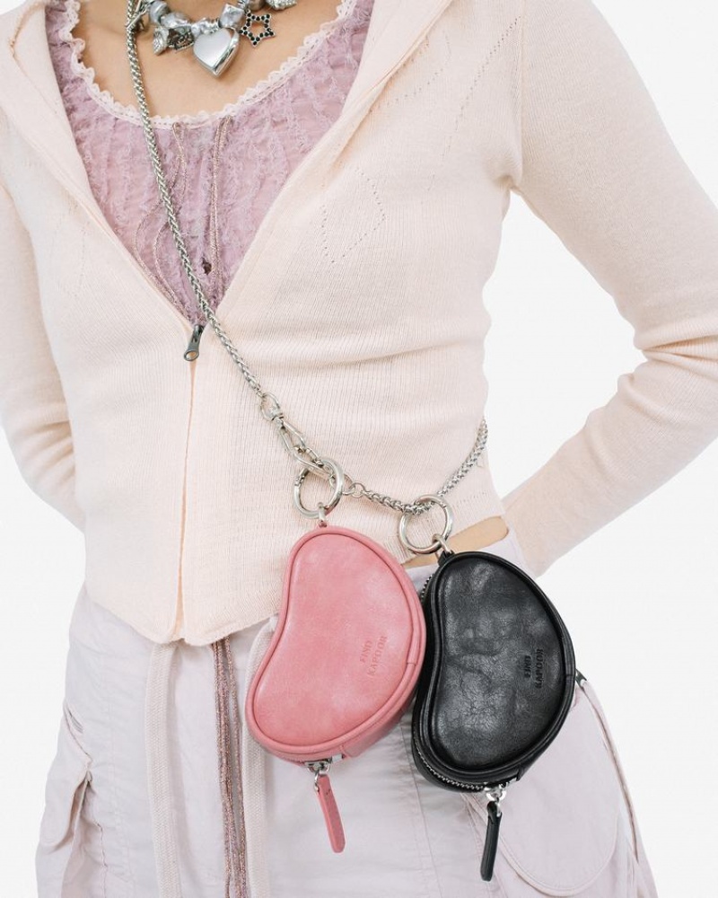 Pouches Find Kapoor Heart Mini Tote Dama Negrii | HWR1045OX